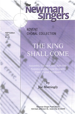 THE KING SHALL COME - choral, keyboard, guitar