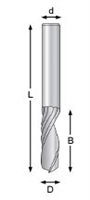 Amana - AMA-51472 - 3/32" Spiral 'O' Flute - Solid Carbide