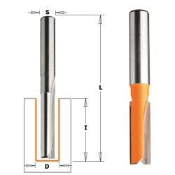 15/64" Straight Bit, Long Series