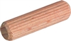 HA01246 - 1/4" x 1-1/2" Grooved Wooden Dowel Pin (100)