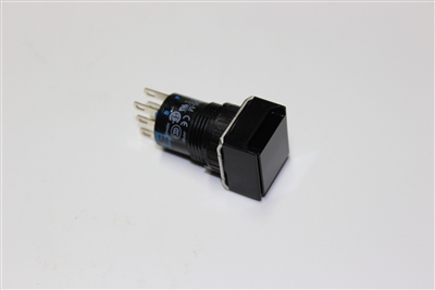 LB00480 - Momentary Black Front Panel Switch