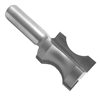 1 3/4" Carbide-Tipped Oval Edge(Half Bullnose)Bit