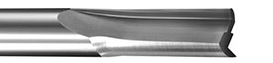 5/8" Double Edge Straight Flute