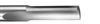 1/4" Single Edge "O" Flute Straight