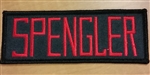 Ghostbusters Uniform Name Patch (GB1)