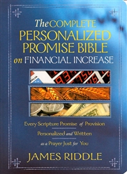 Complete Personalized Promise Bible Financial Increase by James Riddle