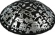 Foil Embossed Jerusalem Kippot (BE84F) - With Custom Imprinting