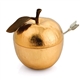 Apple Honey Pot Goldplate by Michael Aram