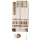 Yair Emanuel Gold Shapes Tallit Set