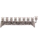 Silverplate Strip Oil Menorah