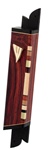 Hardwood Mezuzah Case by Ed Cohen