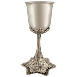 Waterful Kiddush Cup and Tray by Quest