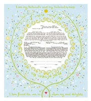 Soulmates Ketubah by Mickie Caspi