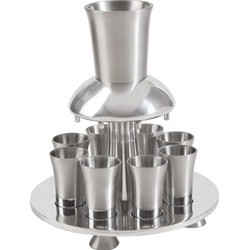 Anodized Aluminum Kiddush Fountain by Emanuel