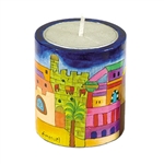 Jerusalem Memorial Candle Holder by Emanuel