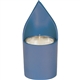 Anodized Aluminum Memorial Candle Holder - Blue