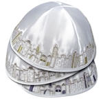 Satin Jerusalem Kippah