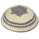 Women's Knit Kippah - Gray