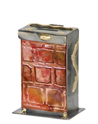 Western Wall Tzedakah Box by Gary Rosenthal