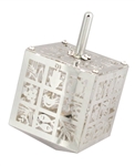 Seven Species Cube Dreidel by Anat Mayer