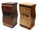 Hardwood Wave Tzedakah Box by Ed Cohen