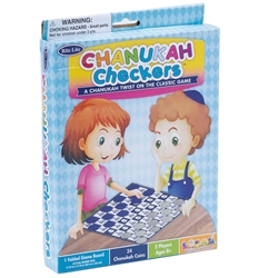 Chanukah Checkers Game