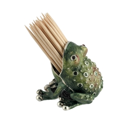 Frog Toothpick Holder