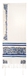 Embroidered Jerusalem Tallit - Blues