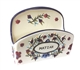 Handpainted Ceramic Matzah Holder