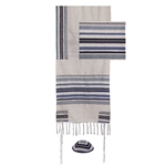 Yair Emanuel Woven Tallit - Blues