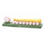 Baseball Ceramic Menorah