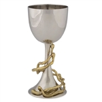 Wisteria Gold Kiddush Cup by Michael Aram