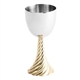 Twist Kiddush Cup - Gold by Michael Aram