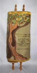 Magnificent custom made Torah cover