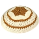 Women's Knit Kippah - Gold