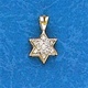 Star of David Pendant with Diamonds