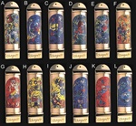 Limited Edition Set of 12 Chagall Mezuzot