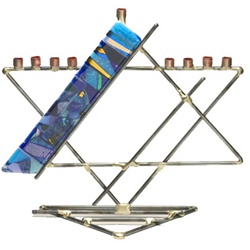 Star Menorah by Gary Rosenthal