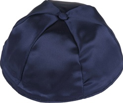 Bulk 6-Panel Satin Kippot - No Imprinting