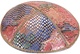 Bulk Leather Foil Embossed Kippot (FL107) - with Custom Imprinting