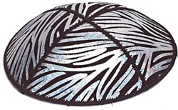 Bulk Suede Foil Embossed Kippot (HG80) - No Imprinting