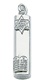 Mezuzah Star Torah Pendant