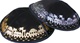 Bulk Suede Foil Embossed Kippot - No Imprinting