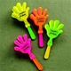 Clapping Hands Plastic Groggers