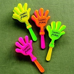 Clapping Hands Plastic Groggers