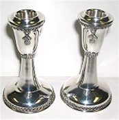 Sterling Candlesticks