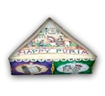 Triangle Purim Box - Medium