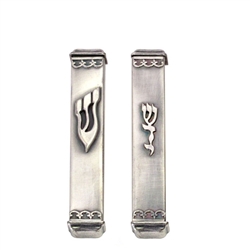 Pewter Mezuzah