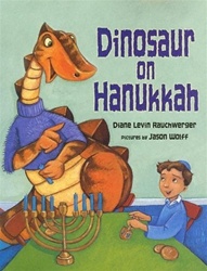 Dinosaur on Hanukkah