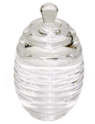 Lucite Honey Pot